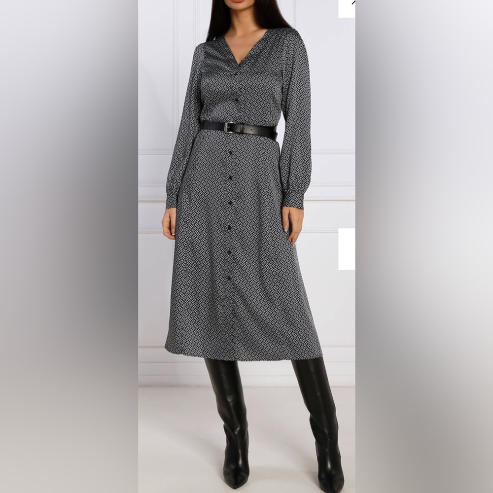 Michael Kors Elegant Patterned Dress